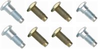 1967 1968 1969  Camaro & Firebird Seatbelt Bolt Kit  Assembly Line Correct 8 Pieces