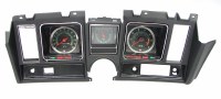 1969 Camaro Dash Carrier Assembled 6/7K Tach Center Fuel & 120 MPH Black