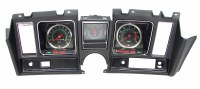 1969 Camaro Dash Carrier Assembled 6/8K Tach Center Fuel & 120 MPH Black