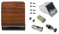 1969  Camaro Dash Ash Tray Assembly OE Style Complete With Woodgrain for Deluxe Interior