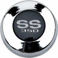 1967 Camaro SS-350 Horn Cap With Chrome Finish