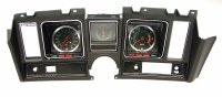 1969 Camaro Dash Cluster Assembled 5.5/7K Tach Center Fuel Gauge & 140 MPH Black