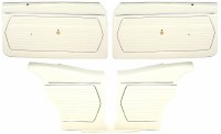 1969 Camaro Coupe Standard Door Panel Kit Pre-Assembled OE Style White