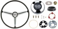 1967 Camaro Deluxe Steering Wheel Kit With SS350 Horn Cap