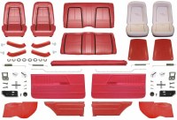 1967 Camaro Coupe Master Deluxe Interior Kit  Red