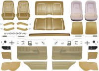 1967 Camaro Convertible Master Deluxe Interior Kit  Gold