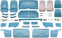 1968 Camaro Convertible Master Standard Interior Kit  Medium Blue