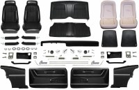 1968 Camaro Coupe Master Deluxe Interior Kit  Black