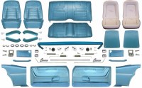 1968 Camaro Coupe Master Deluxe Interior Kit  Medium Blue