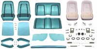 1967 Camaro Coupe Monster Deluxe Interior Kit  Turquoise