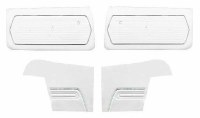 1969 Camaro Convertible Standard Interior Unassembled  Door Panel Kit White