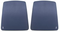 1969 Camaro & Firebird Bucket Seat Backs OE Quality Dark Blue Pair