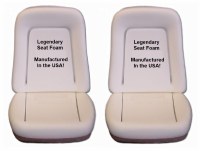 1968 Camaro Bucket Seat Foams w/Deluxe Interior OE Quality!  USA  Pair