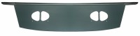 1969 Camaro & Firebird Package Tray or Package Shelf Die-Cut With Provisions For Stereo Speakers  Dark Green