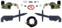 1967 Camaro & Firebird Power Window Conversion System With OE Style Regulars  Harnesses Switches  Relays