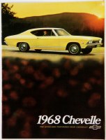 1968 Chevelle Dealer Showroom Sales Brochure  OE Quality!