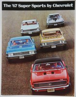 1967 Camaro Chevelle Nova Dealer Super Sports Sales Brochure