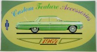 1964 Full Size Chevrolet Custom Illustrated Accessories Pamphlet