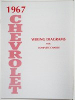 1967 Full Size Chevrolet Factory Wiring Diagram Manual