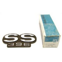 1967 Chevelle NOS SS 396 Tailight Panel Emblem GM Part# 4229992