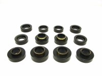 1967-1981 Camaro Firebird Nova Urethane Subframe & Rad Support Bushings Black