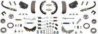 1967 1968 1969 Camaro Front Drum Brake Assemblies Without Brake Drums