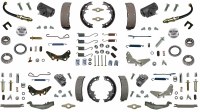 1967 1968 1969 Camaro Front & Rear Drum Brake Assemblies Without Brake Drums