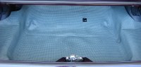 1968 Camaro & Firebird Molded Rubber Trunk Mat OE Quality!  Aqua & Black