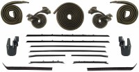 1968 1969 Camaro & Firebird Coupe Weatherstrip Kit w/Standard Interior