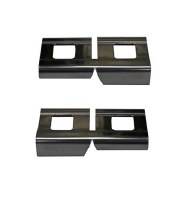1967 Camaro & Firebird Roof Rail Channel Molding Corner Connectors Pair