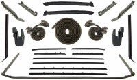 1968 1969 Camaro & Firebird Convertible Weatherstrip Kit w/Deluxe Interior