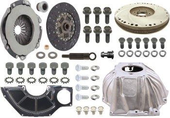 1969 Camaro 4-Speed Conversion Kit SB &amp; Muncie 10.4&quot; Clutch &amp; Hurst Shifter