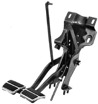 1967 1968 Camaro &amp; Firebird Brake &amp; Clutch Pedal Mount Assembly w/Manual