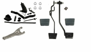 1968 1969 1970 Chevelle Clutch Linkage Kit With Clutch &amp; Brake Pedals Complete
