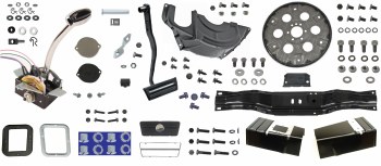 1967 Camaro Automatic Transmission Conversion &amp; Installation Kit Powerglide With Aftermarket Shifter