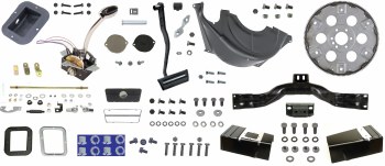 1967 Camaro Automatic Transmission Conversion &amp; Installation Kit Turbo 400 With Aftermarket Shifter