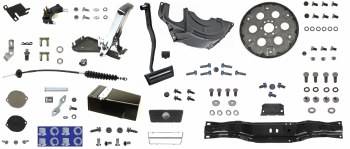 1969 Camaro Automatic Transmission Conversion &amp; Installation Kit Powerglide