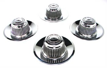 1967 1968 1969 Camaro Rally Wheel Dirby Style Bowtie Center Cap Kit