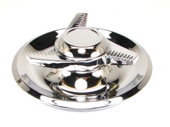 1967-1974 Camaro Chevelle Nova Impala Fluted Spinner Style Wheel Center Cap RH Ea