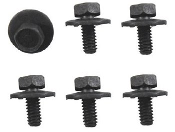 1967-1981 Camaro &amp; Firebird Trunk Lock Latch Striker Bolt Set