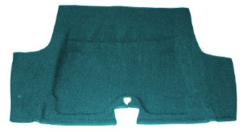 1967 1968 Camaro &amp; Firebird Molded Trunk Mat Carpet Set  OE Quality! Aqua