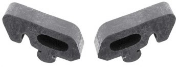 1967 1968 1969  Camaro &amp; Firebird Hood Side Rubber Bumpers Pair  GM# 3919126