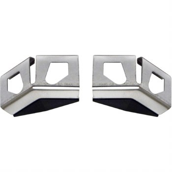 1969 Camaro &amp; Firebird Roof Rail Channel Molding Corner Connectors Pair