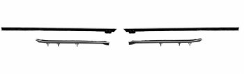 1967 Camaro &amp; Firebird Coupe OE Style Outer Windowfelt Kit 4 Pcs