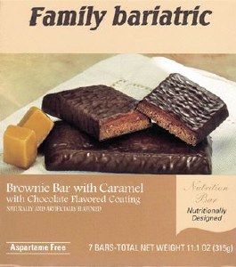 Bar Brownie with Caramel