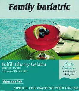 Fulfill Cherry Gelatin 10/Box