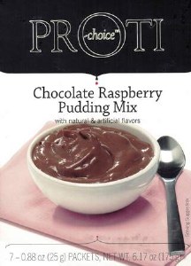 Pudding Proti Choice Choc Rasp