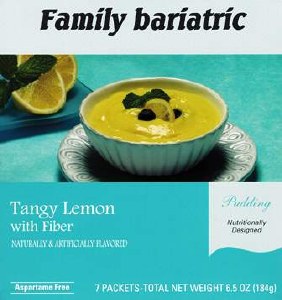 Pudding Tangy Lemon /Fiber