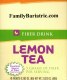 HW Fiber Lemon Tea Drink