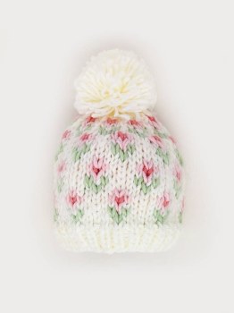 Bitty Blooms Beanie 0-6m
